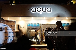 Getty Images Gets the Goods on Aqua's VIP Opening
